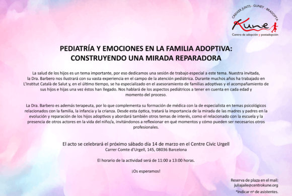 Pediatría y emociones en la familia adoptiva Pediatría y emociones en la familia adoptiva